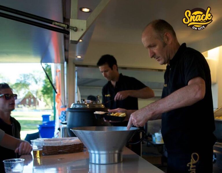 friterie ambulante snack on site