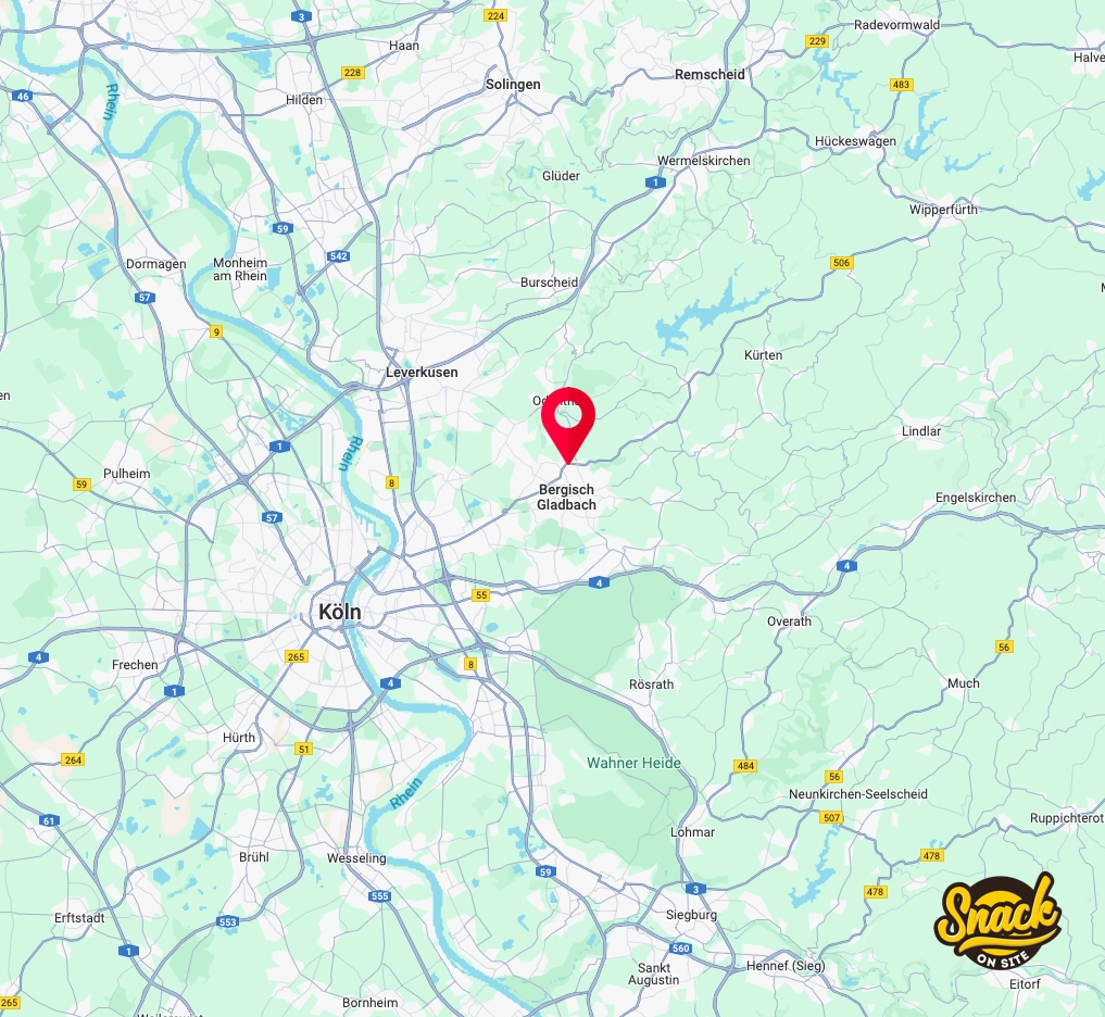 Bergisch Gladbach Foodtruck karte