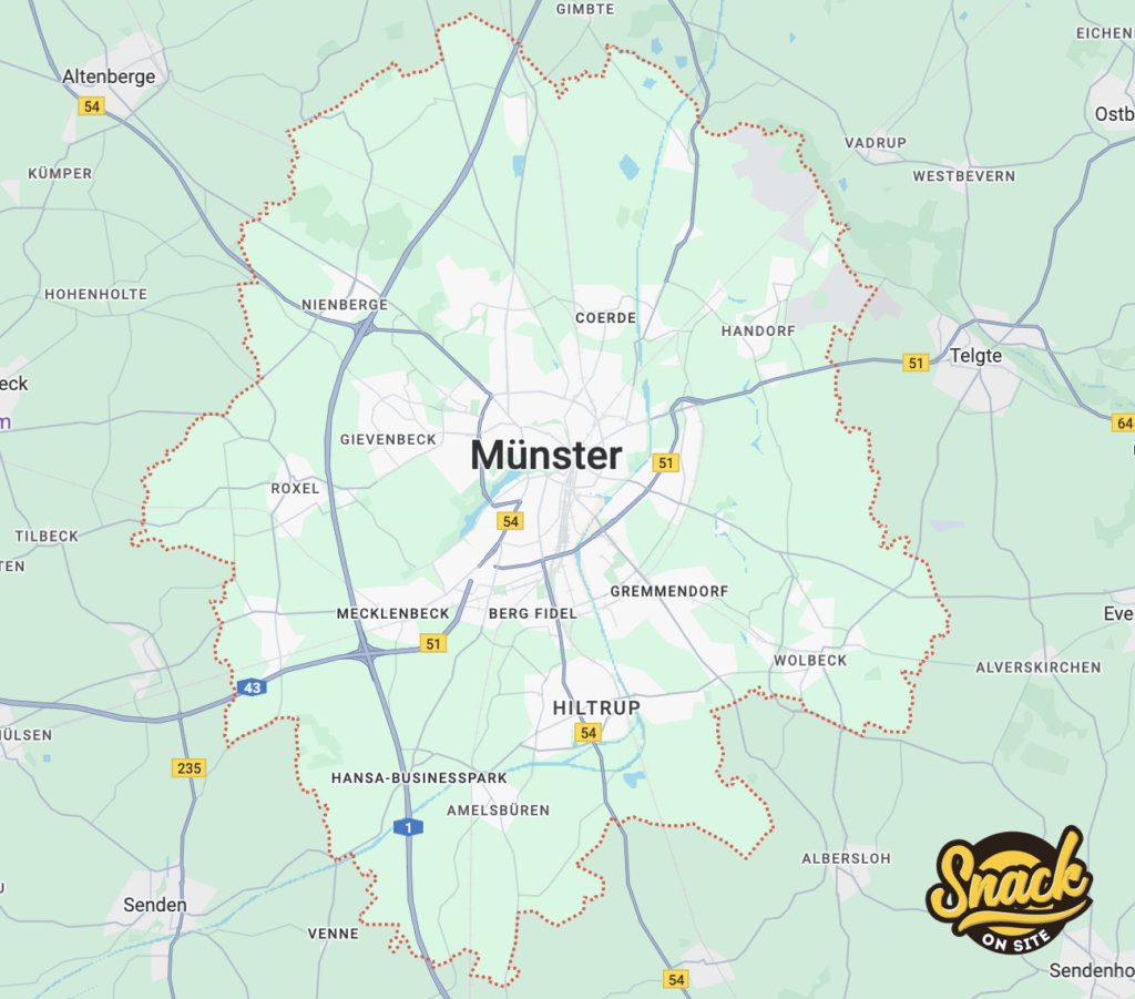 Foodtruck Karte Münster