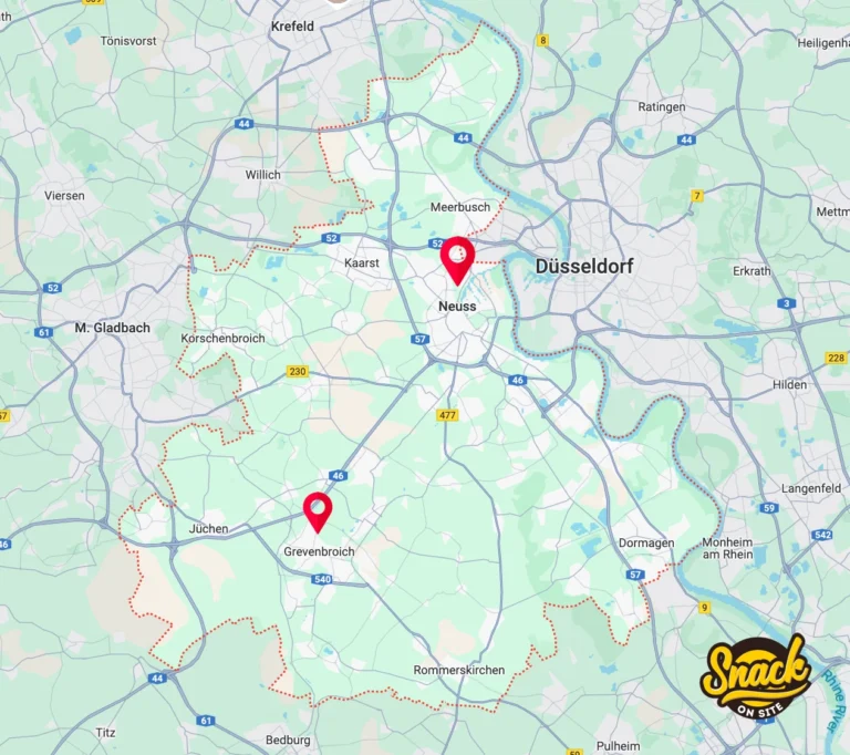 Foodtruck karte Neuss