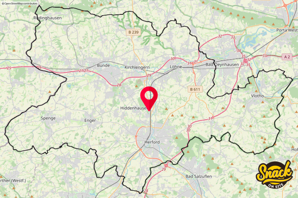 foodtruck karte Kreis Herford