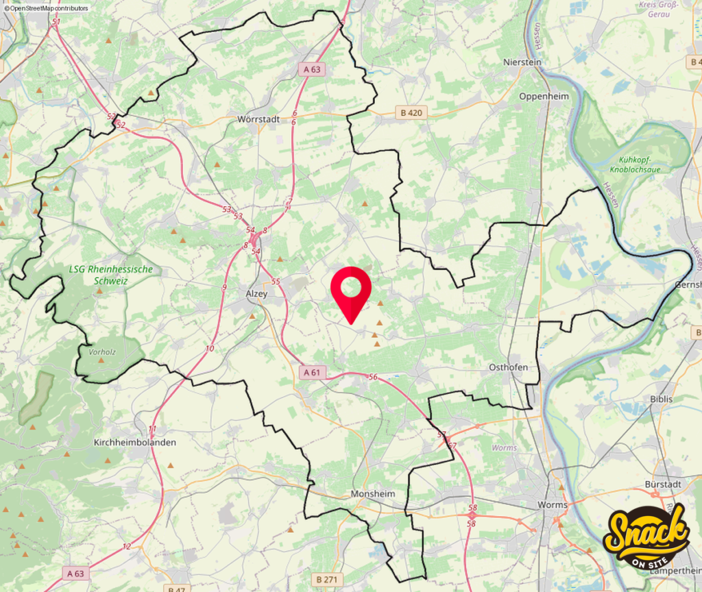 foodtruck karte Landkreis Alzey-Worms