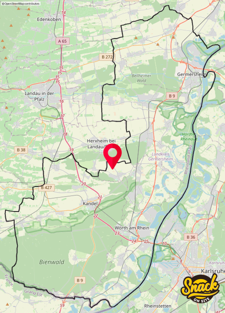 foodtruck karte Landkreis Germersheim