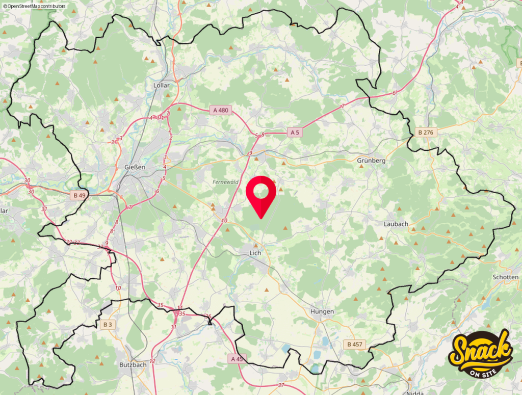 foodtruck karte Landkreis Gießen