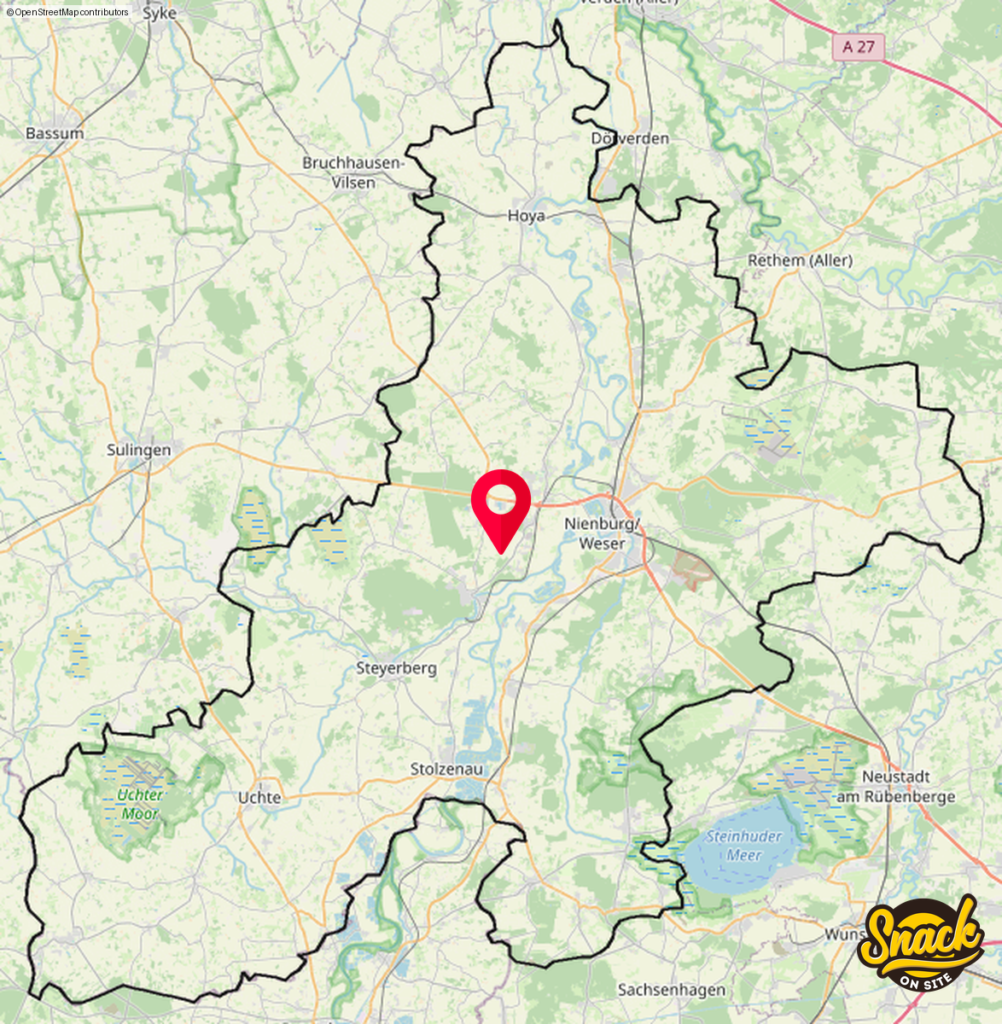 foodtruck karte Landkreis Nienburg-Weser