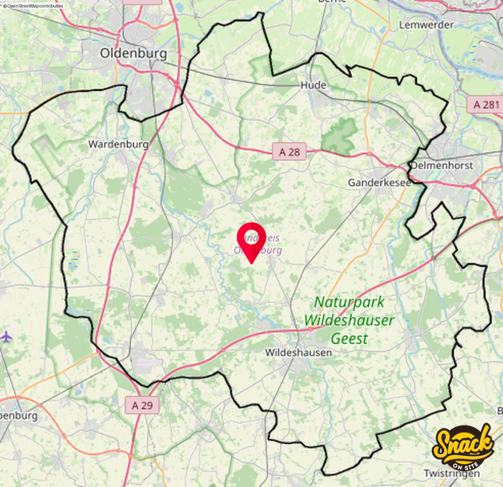 foodtruck karte Landkreis Oldenburg