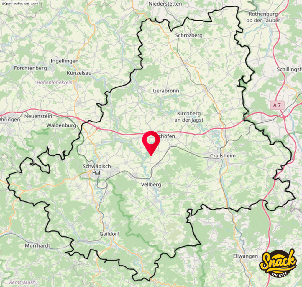 foodtruck karte Landkreis Schwäbisch Hall