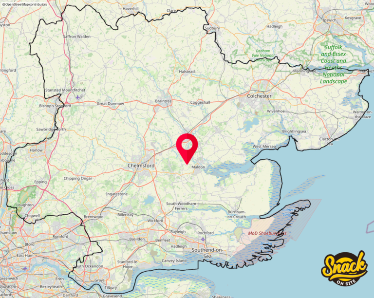 foodtruck and van map of Essex