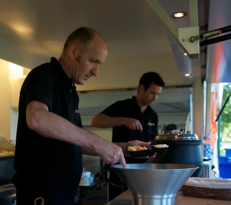 hire fish and chips food truck