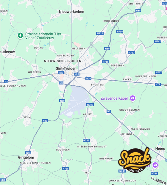 kaart sint-truiden en gingelom