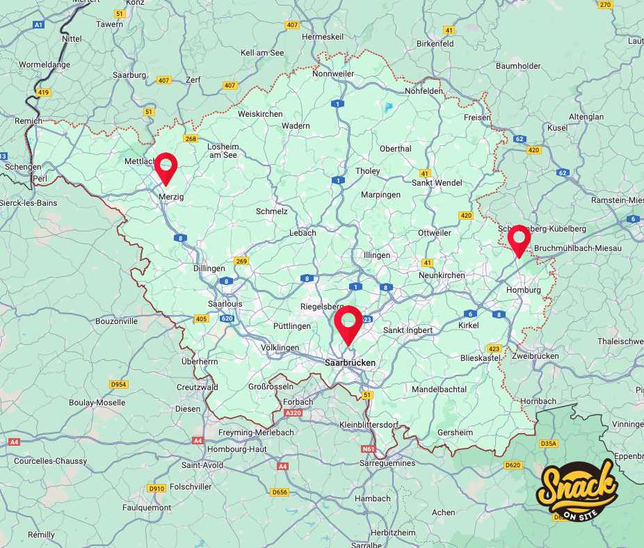 pommeswagen saarland mieten